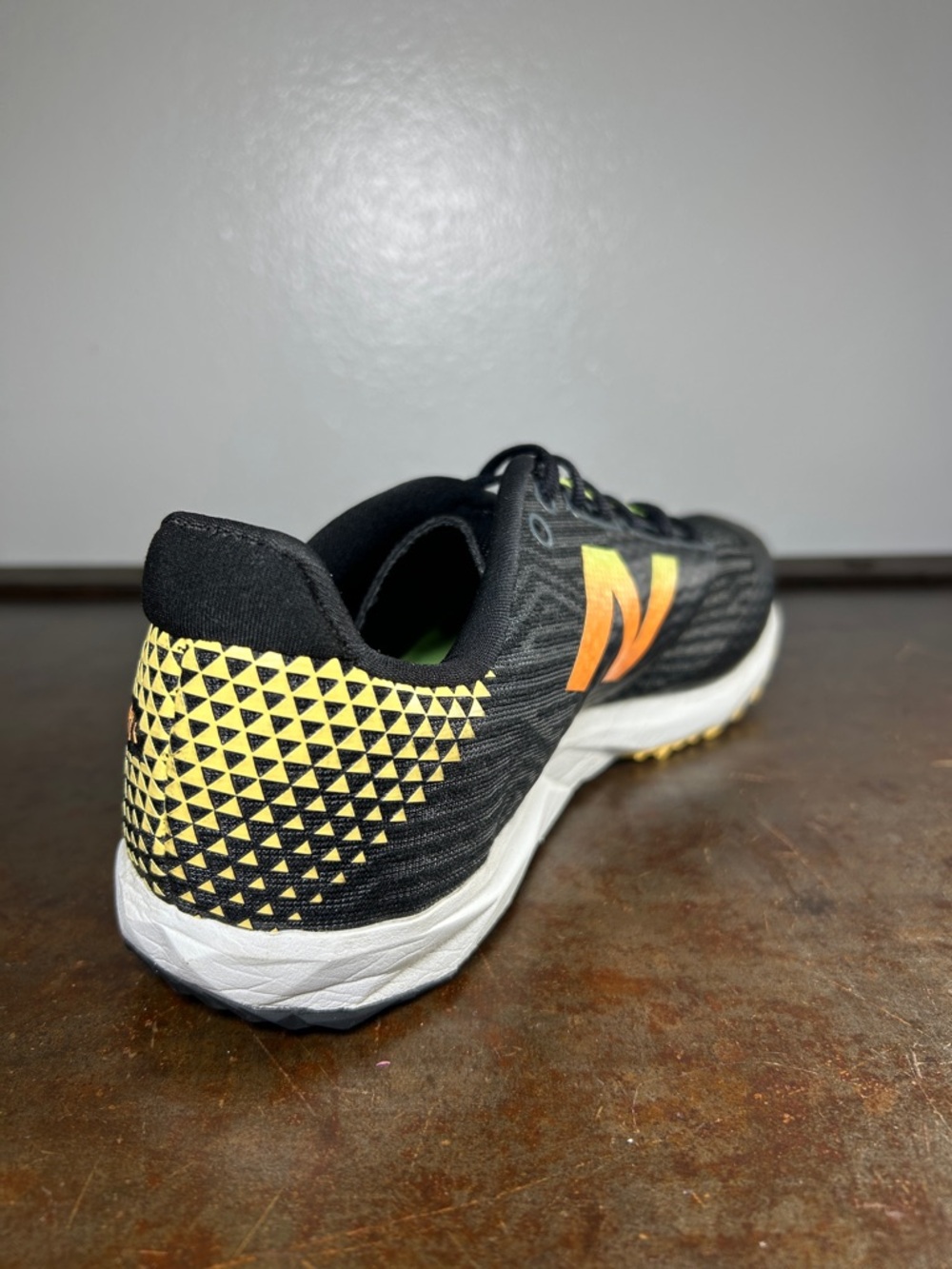 New Balance Fuel Cell XC7 Running Shoes Orange,Neon Yellow Accents Men’s Size 7 - Picture 5 of 16